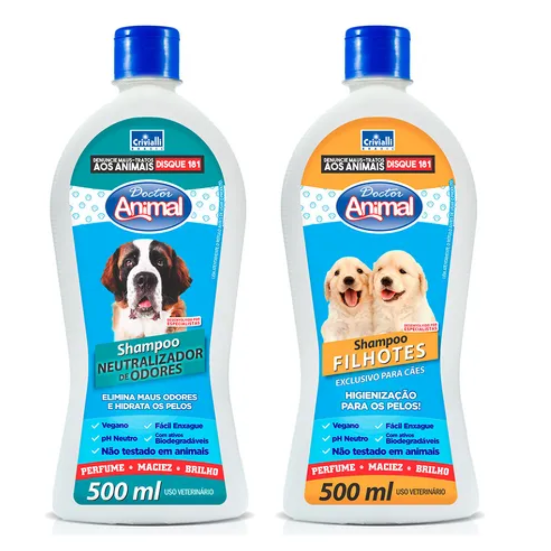Shampoo e Condicionador DoctorAnimal