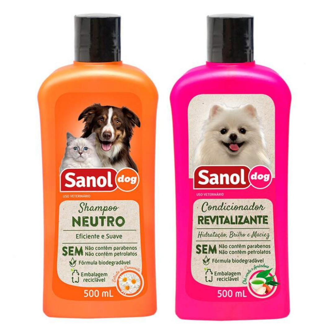 Shampoo e Condicionador Sanol